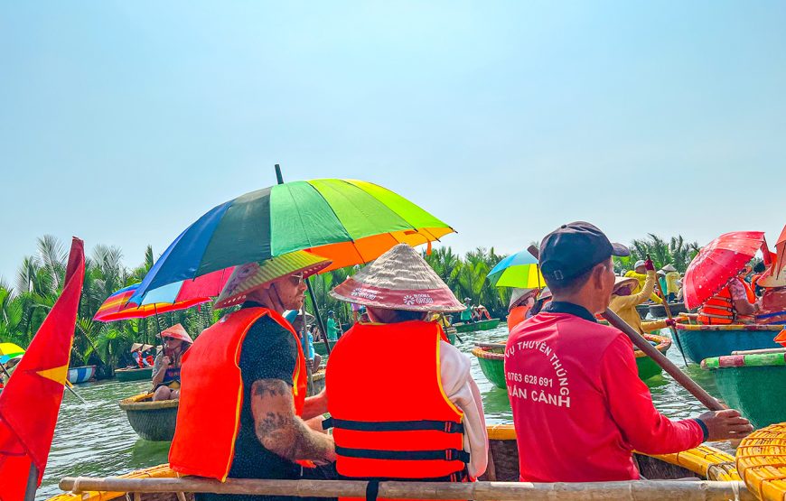 Combo Entry ticket: Thanh Ha Pottery Park and Cam Thanh Basket Boat ride for 2 pax