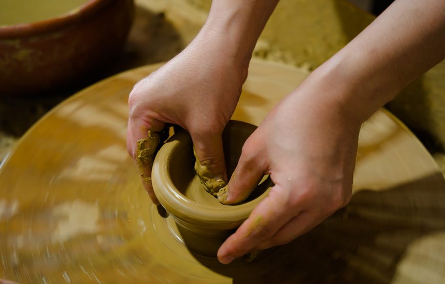 Combo Entry ticket: Thanh Ha Pottery Park and Cam Thanh Basket Boat ride for 2 pax