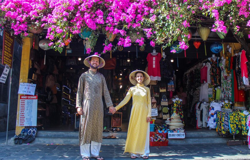 Vietnamese Traditional Ao Dai Rental in Hoi An