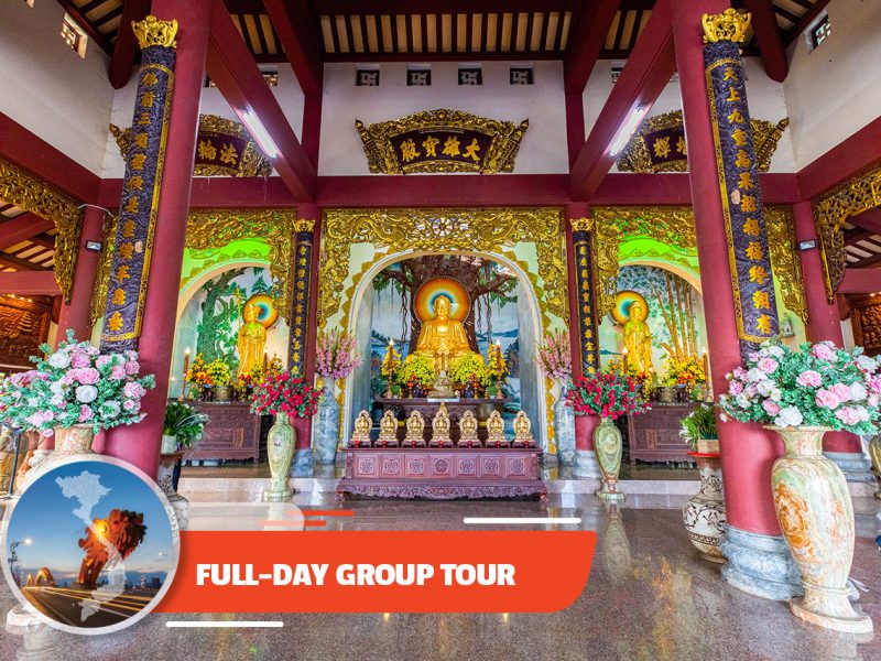 Full-day Discover Da Nang Museum, Marble Mountain, Son Tra Peninsula