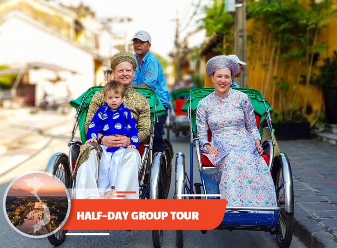 Half-day Hoi An Cyclo Tour In Vietnamese Traditional Ao Dai