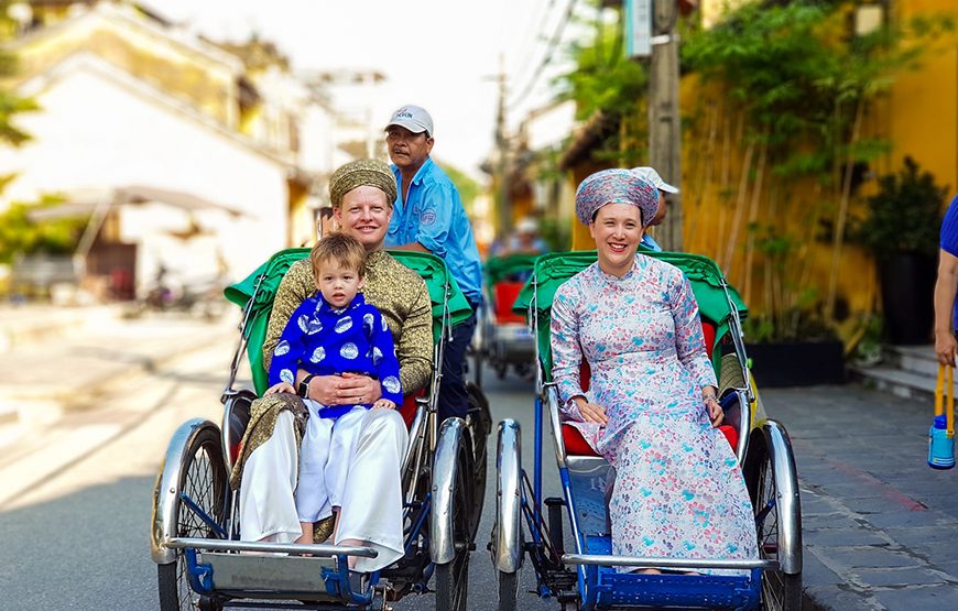 Half-day Hoi An Cyclo Tour In Vietnamese Traditional Ao Dai