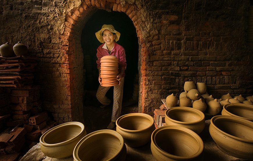Private tour: Half-day Hoi An Boat Trip To Kim Bong Carpentry, Thanh Ha Pottery Village And 1-hour Lantern Making