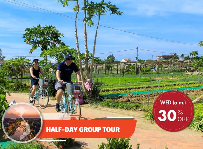 Half-day Foodie Tour By Bicycle & Visit Tra Que Vegetable Village