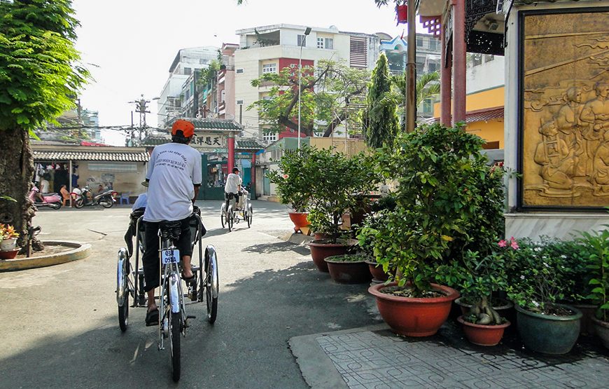 Half-day Ho Chi Minh City China Town By Cyclo