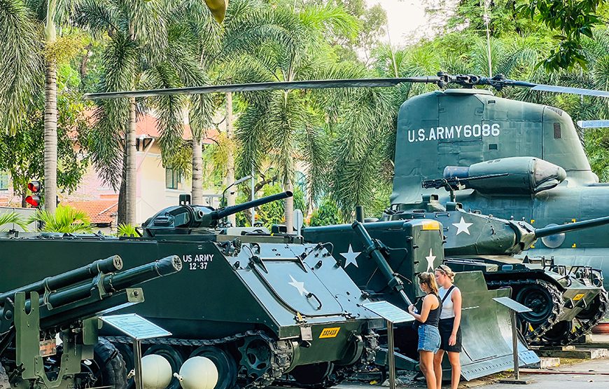 Full-day Cu Chi Tunnels & Ho Chi Minh City Historical Tour