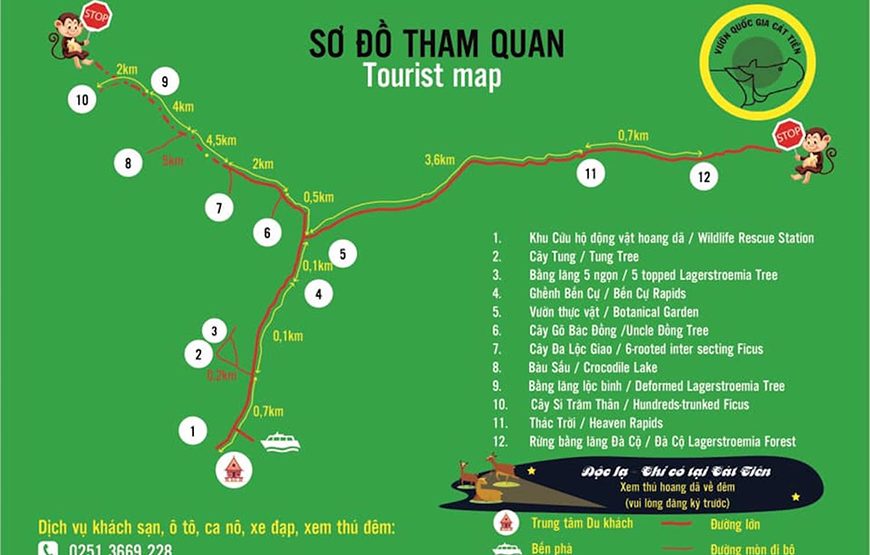 Two-day Nam Cat Tien National Park From Ho Chi Minh City