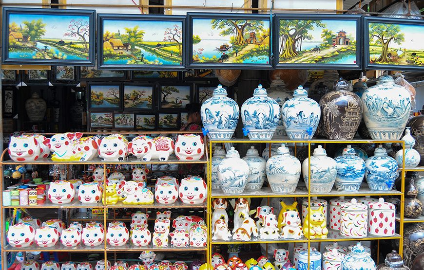 Private tour: Half-day Bat Trang Ceramics Tour From Ha Noi