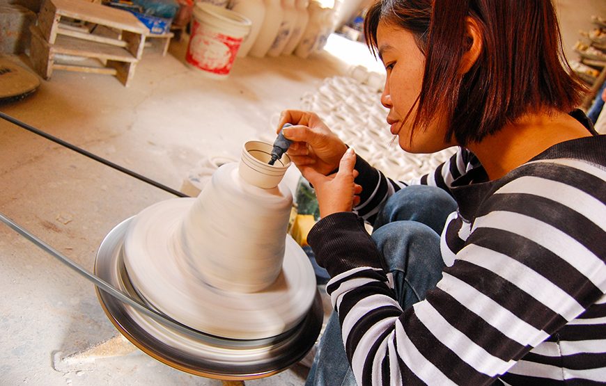 Private tour: Half-day Bat Trang Ceramics Tour From Ha Noi