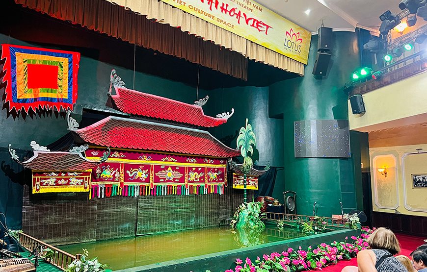 Private tour: Ha Noi Water Puppet Show With Buffet Dinner