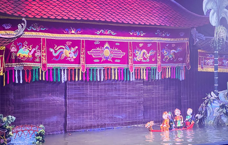 Private tour: Ha Noi Water Puppet Show With Buffet Dinner