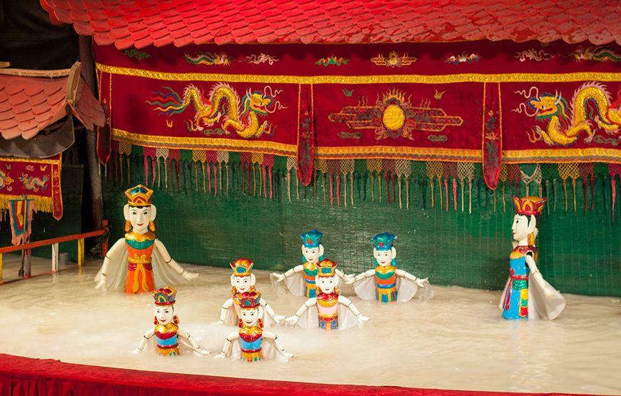 Private tour: Ha Noi Water Puppet Show With Buffet Dinner
