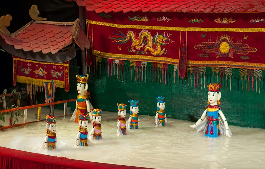 Private tour: Ha Noi Water Puppet Show With Buffet Dinner