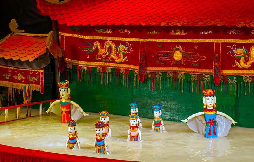 Private tour: Ha Noi Water Puppet Show With Buffet Dinner