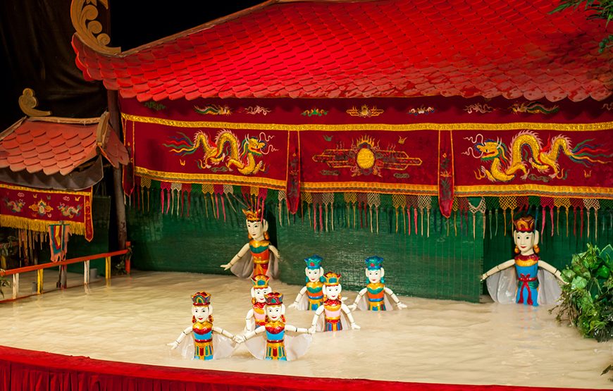 Private tour: Ha Noi Water Puppet Show With Buffet Dinner