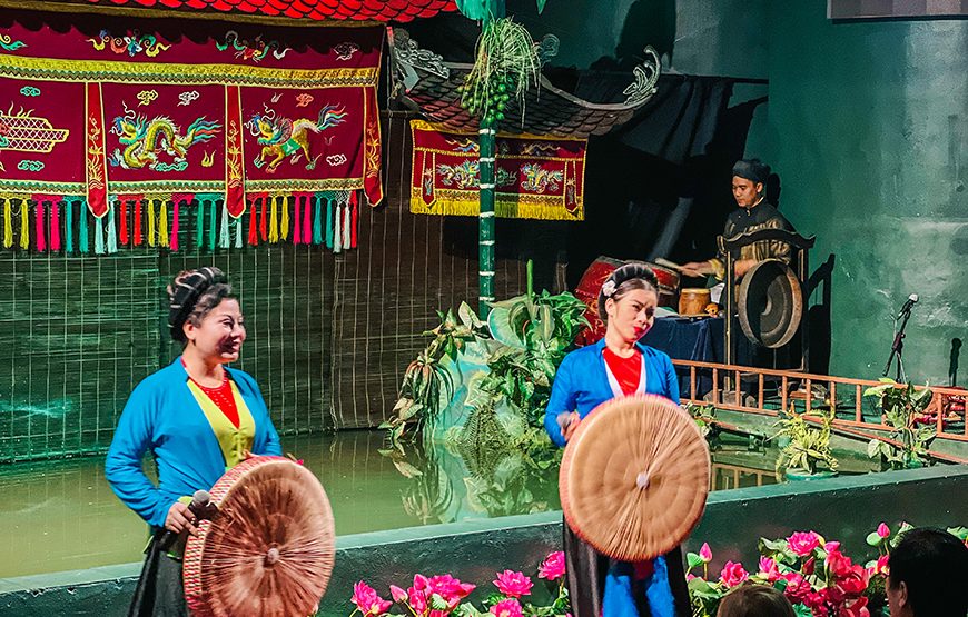 Private tour: Ha Noi Water Puppet Show With Buffet Dinner
