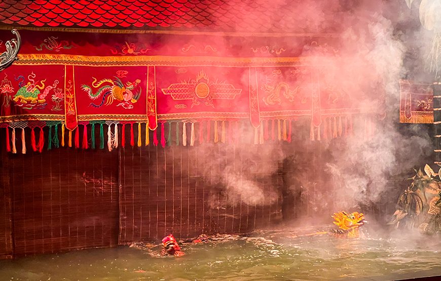 Private tour: Ha Noi Water Puppet Show With Buffet Dinner