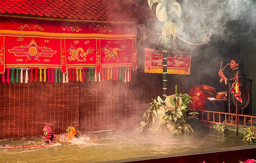 Private tour: Ha Noi Water Puppet Show With Buffet Dinner