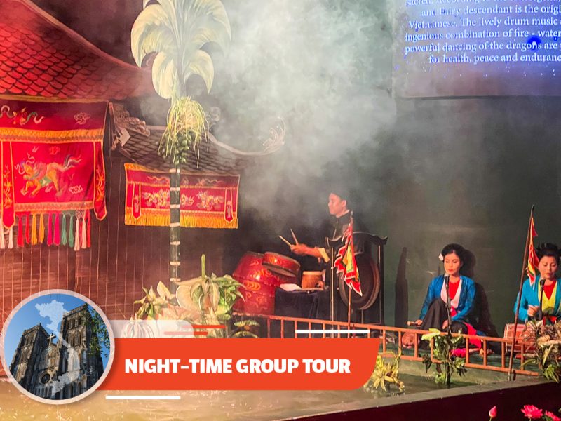 Ha Noi Water Puppet Show With Buffet Dinner