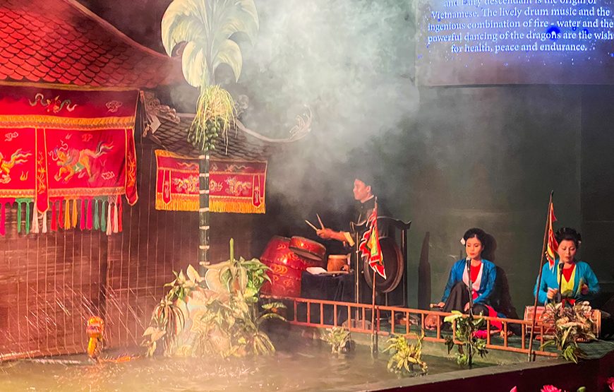 Private tour: Ha Noi Water Puppet Show With Buffet Dinner