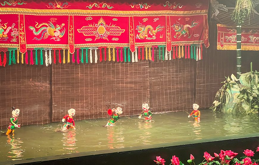 Private tour: Ha Noi Water Puppet Show With Buffet Dinner
