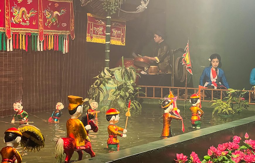 Private tour: Ha Noi Water Puppet Show With Buffet Dinner