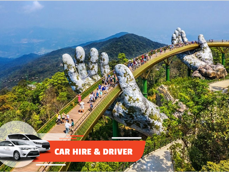 Car Hire & Driver: Da Nang Center– Ba Na/than Tai/ Ba Na Golf (Full-day)