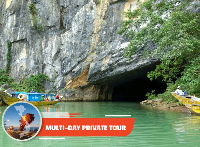 Private tour: Three-day Hue, Vinh Moc & Paradise Cave Tour From Da Nang