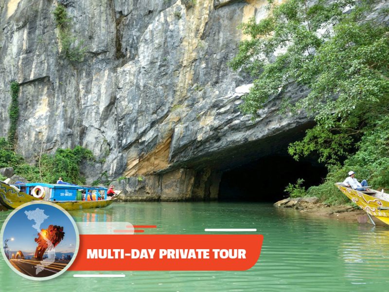 Private tour: Three-day Hue, Vinh Moc & Paradise Cave Tour From Da Nang