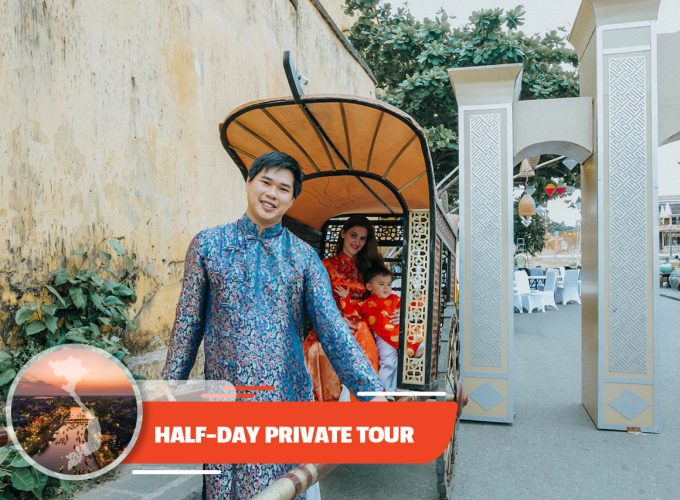 Private tour: Half-day Hoi An Cyclo Tour In Vietnamese Traditional Ao Dai