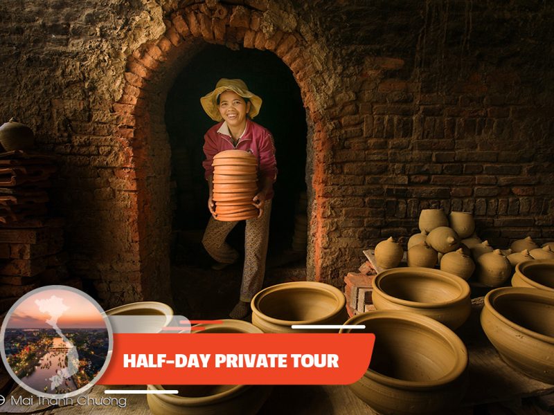 Private tour: Half-day Hoi An Boat Trip To Kim Bong Carpentry, Thanh Ha Pottery Village And 1-hour Lantern Making
