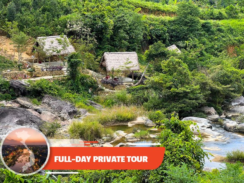 Private tour: Full-day Loc Yen Ancient Village & O O Waterfall
