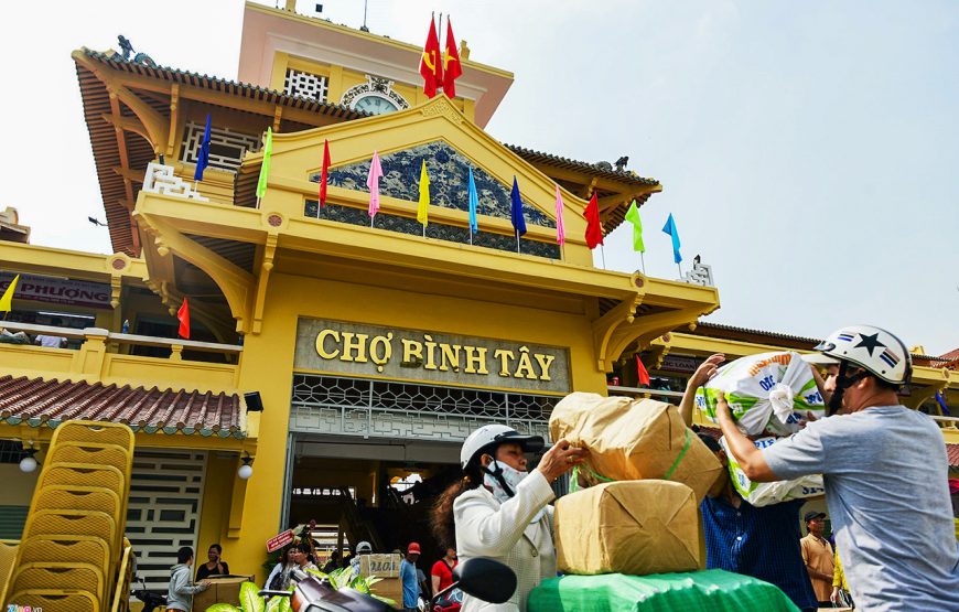 Private tour: Half-day Ho Chi Minh City China Town By Cyclo