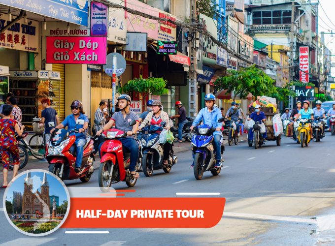 Private tour: Half-day Local Street Motorbike Tour In Ho Chi Minh City