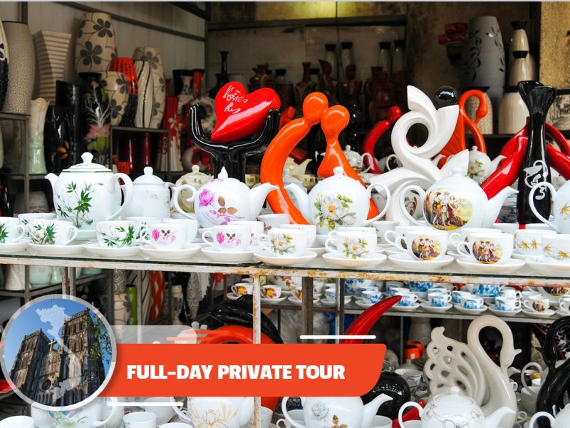 Private tour: Full-day Handicraft Villages: Bat Trang, Dong Ho And But Thap From Ha Noi