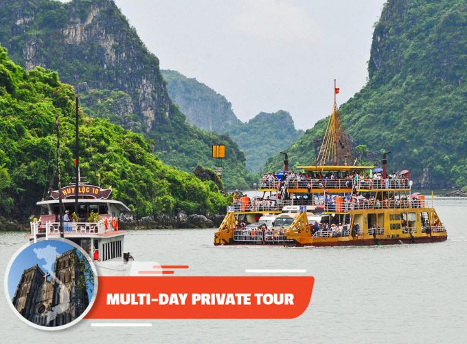 Private tour: Three-day Ha Long Bay & Cat Ba Island From Ha Noi