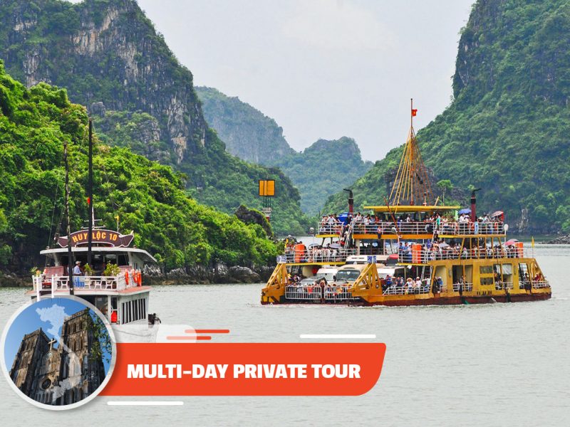 Private tour: Three-day Ha Long Bay & Cat Ba Island From Ha Noi
