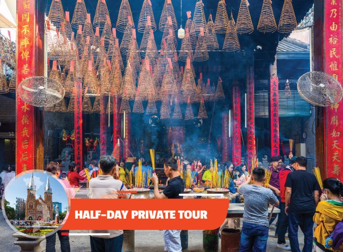 Private tour: Half-day Ho Chi Minh City China Town By Cyclo