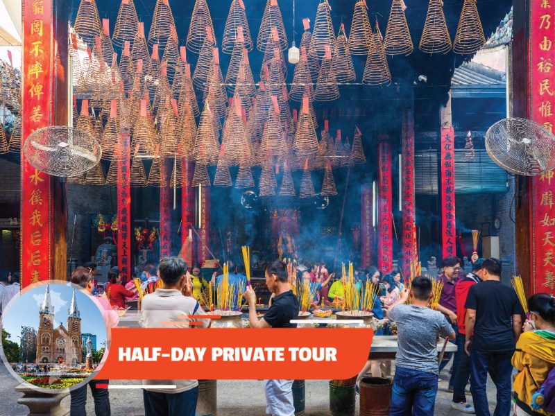 Private tour: Half-day Ho Chi Minh City China Town By Cyclo