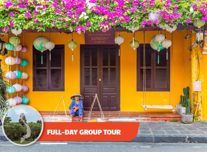 Full-day Hoi An City Tour & Marble Mountains From Hue City