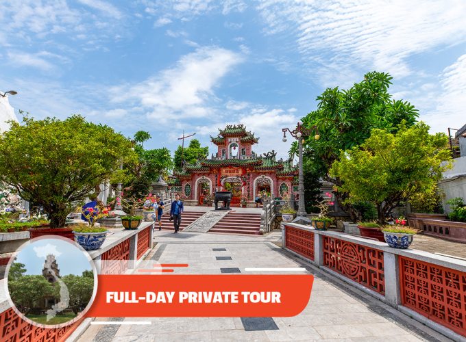 Private tour: Full-day Hoi An City Tour & Marble Mountains From Hue City