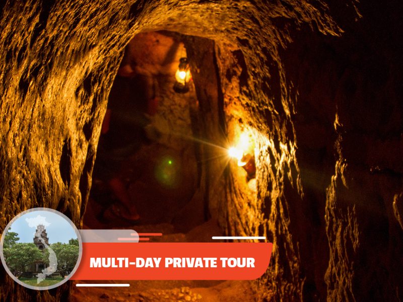 Private tour: Two-day To Paradise Cave And Vinh Moc Tunnels From Hue City