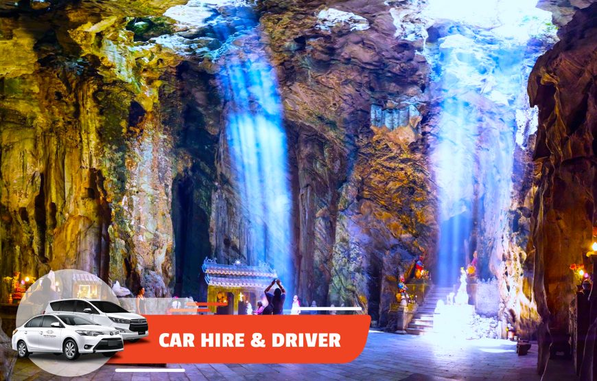 Car Hire & Driver: Da Nang Center – Marble Mountain (Half-day)