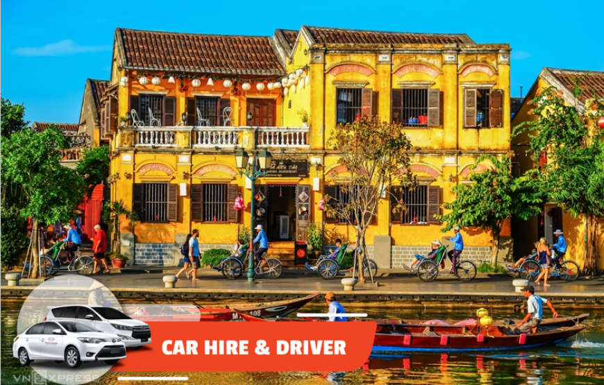 Car Hire & Driver: Da Nang Center- Hoi An (Full-day)