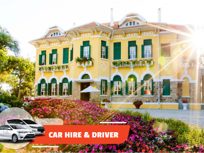 Car Hire & Driver: Da Lat City (Full-day)