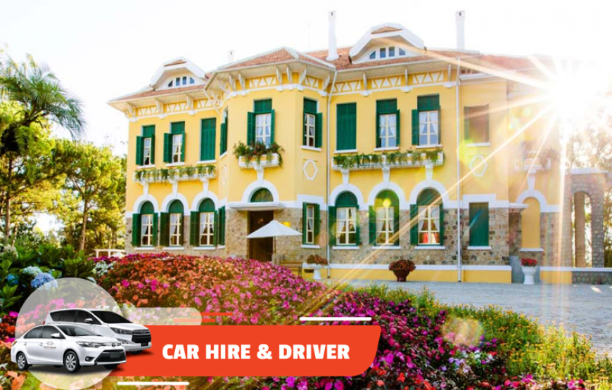 Car Hire & Driver: Da Lat City (Full-day)