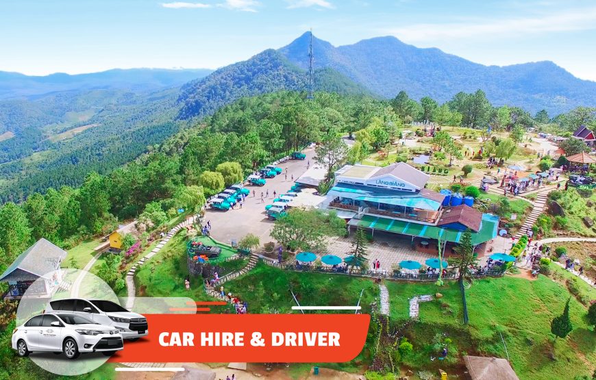 Car Hire & Driver: Da Lat City – Liang Biang – Linh Phuoc  (Full-day)