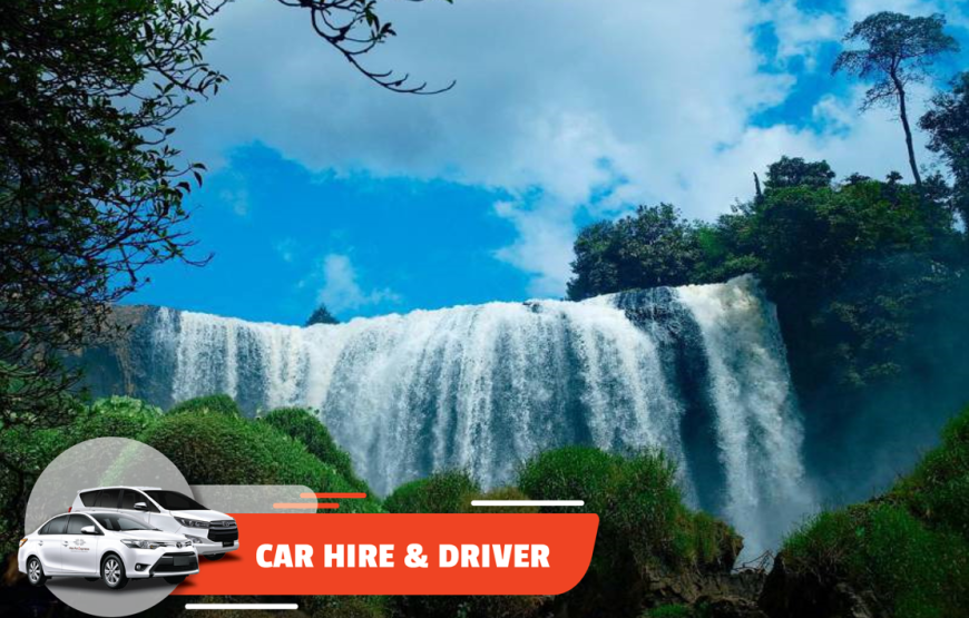 Car Hire & Driver: Da Lat – Voi Waterfall  (Full-day)