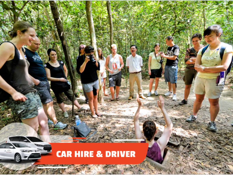 Car Hire & Driver: Cu Chi  (Half-day)